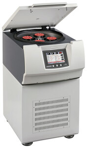 Vloermodel centrifuge max capaciteit: 4 x 750 ml