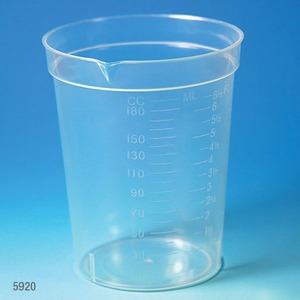Monster container met schenktuit