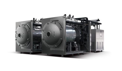 Productie vriesdroger 300 liter condenser